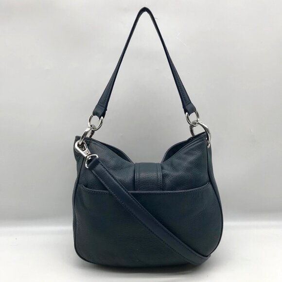 MIchael Kors Navy Blue Small Charlton - Picture 2 of 11